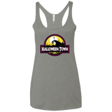 T-Shirts Venetian Grey / X-Small Halloween Town Women's Triblend Racerback Tank