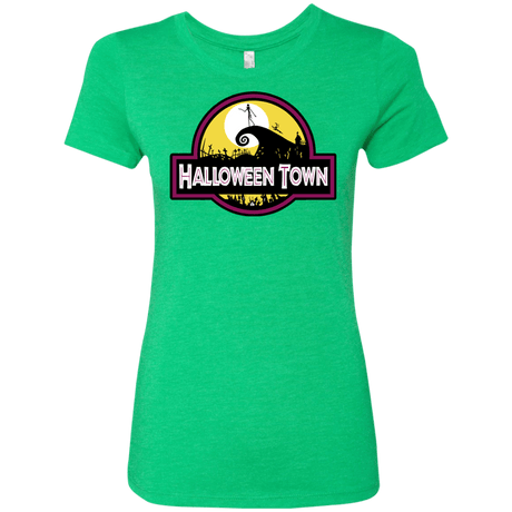 T-Shirts Envy / S Halloween Town Women's Triblend T-Shirt