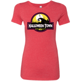 T-Shirts Vintage Red / S Halloween Town Women's Triblend T-Shirt