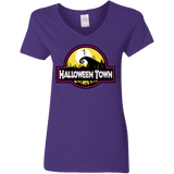 Halloween Town Women's V-Neck T-Shirt