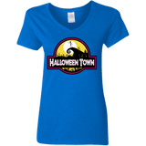 Halloween Town Women's V-Neck T-Shirt