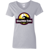 Halloween Town Women's V-Neck T-Shirt