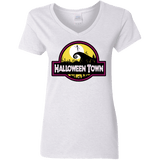 Halloween Town Women's V-Neck T-Shirt