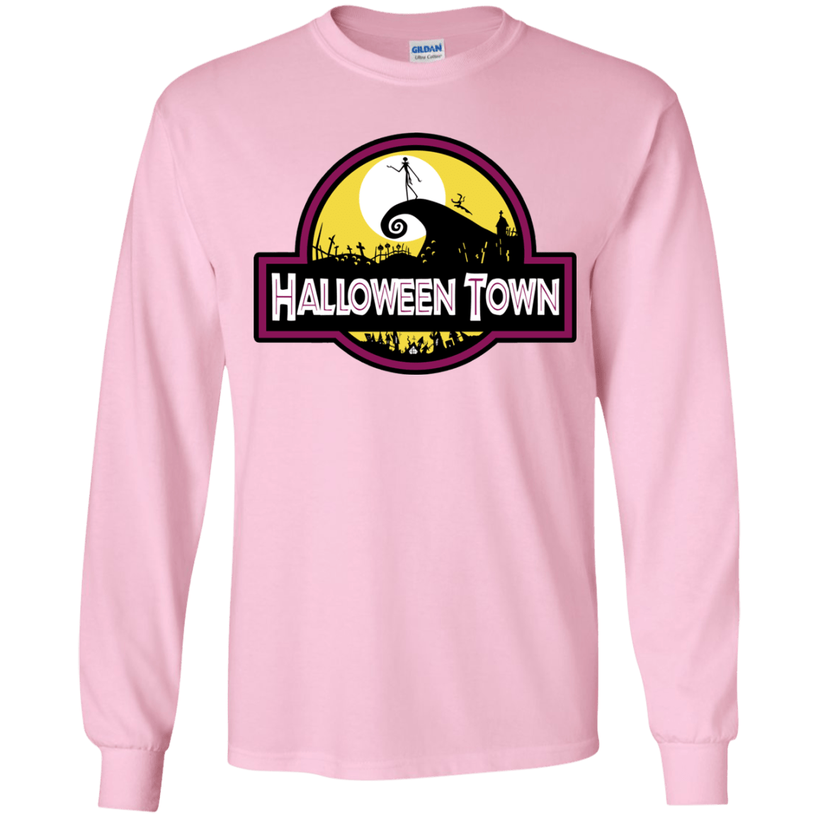 Halloween Town Youth Long Sleeve T-Shirt