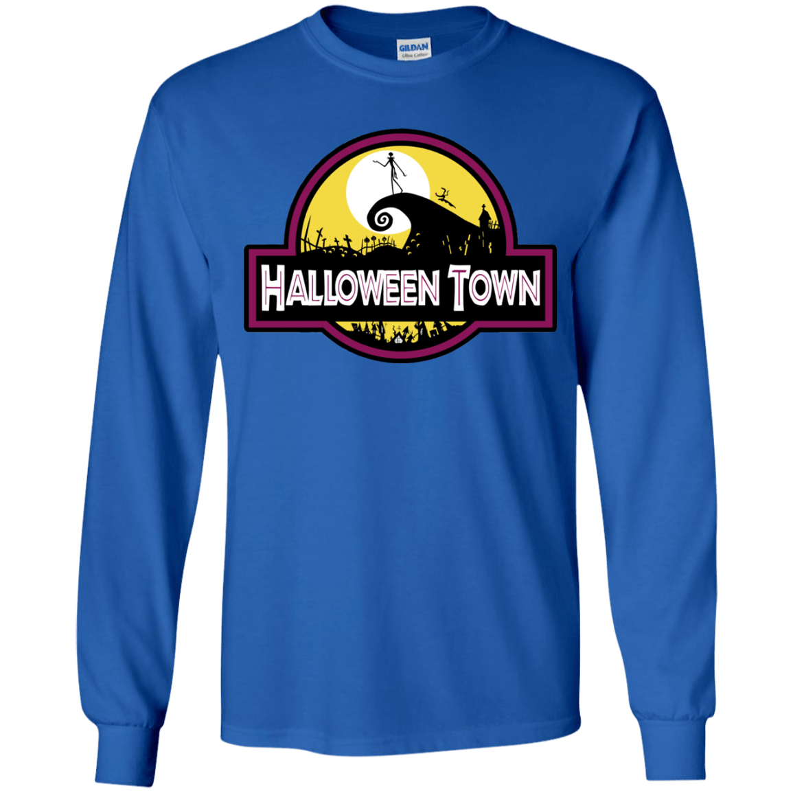 Halloween Town Youth Long Sleeve T-Shirt