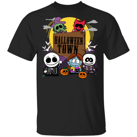 T-Shirts Black / YXS Halloween Town Youth T-Shirt