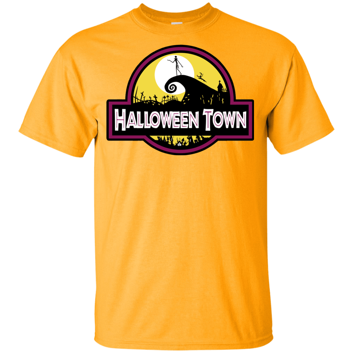 T-Shirts Gold / YXS Halloween Town Youth T-Shirt