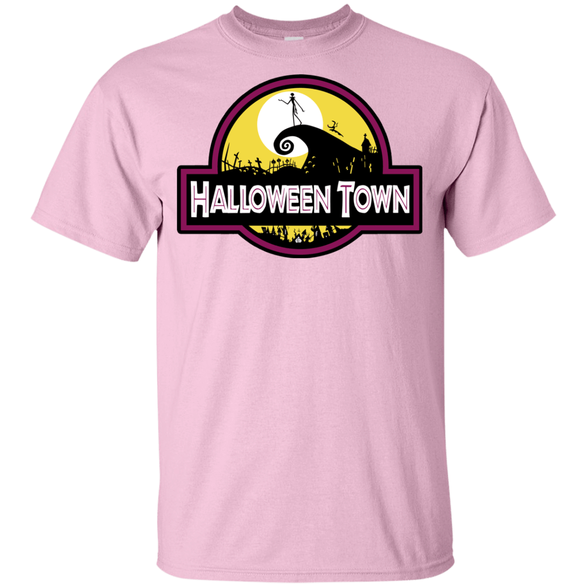 T-Shirts Light Pink / YXS Halloween Town Youth T-Shirt