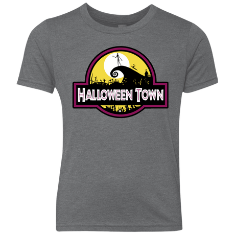 T-Shirts Premium Heather / YXS Halloween Town Youth Triblend T-Shirt