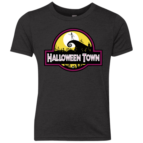 T-Shirts Vintage Black / YXS Halloween Town Youth Triblend T-Shirt