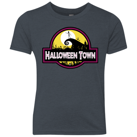 T-Shirts Vintage Navy / YXS Halloween Town Youth Triblend T-Shirt