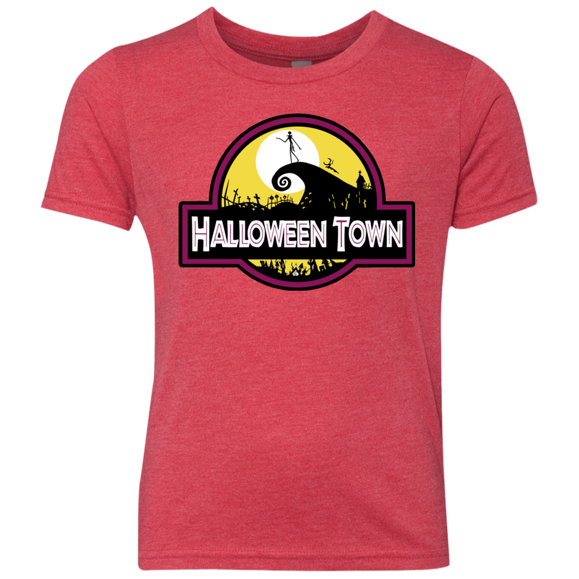 Halloween Town Youth Triblend T-Shirt
