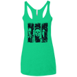 T-Shirts Envy / X-Small HALLOWEEN Women's Triblend Racerback Tank