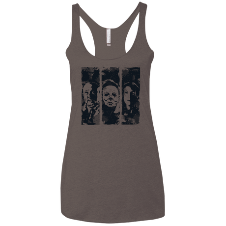 T-Shirts Macchiato / X-Small HALLOWEEN Women's Triblend Racerback Tank