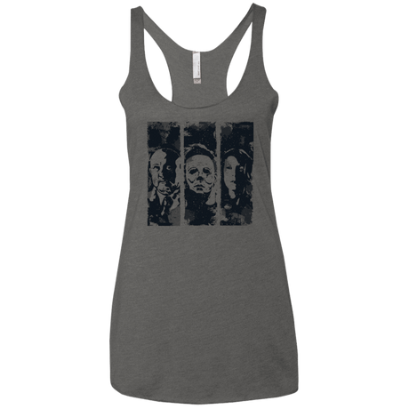 T-Shirts Premium Heather / X-Small HALLOWEEN Women's Triblend Racerback Tank