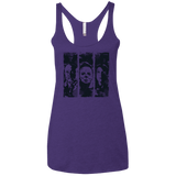 T-Shirts Purple / X-Small HALLOWEEN Women's Triblend Racerback Tank