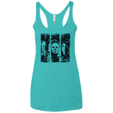 T-Shirts Tahiti Blue / X-Small HALLOWEEN Women's Triblend Racerback Tank