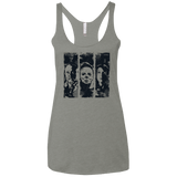 T-Shirts Venetian Grey / X-Small HALLOWEEN Women's Triblend Racerback Tank