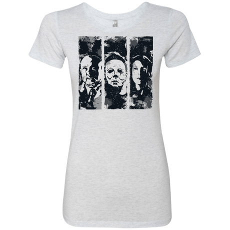 T-Shirts Heather White / Small HALLOWEEN Women's Triblend T-Shirt