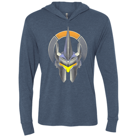 T-Shirts Indigo / X-Small Hammer Down Triblend Long Sleeve Hoodie Tee