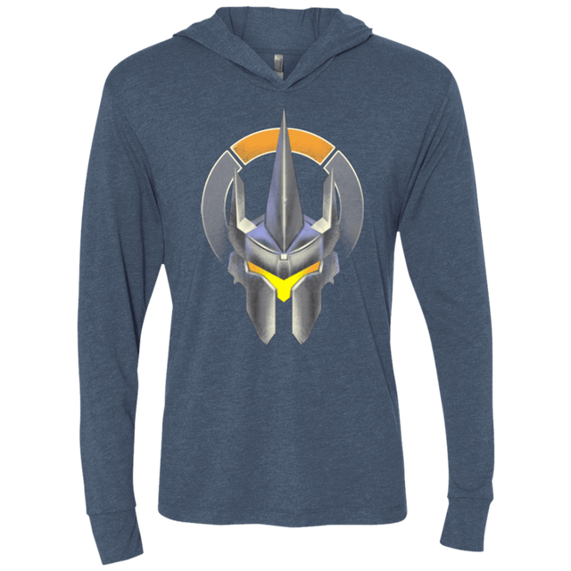 T-Shirts Indigo / X-Small Hammer Down Triblend Long Sleeve Hoodie Tee