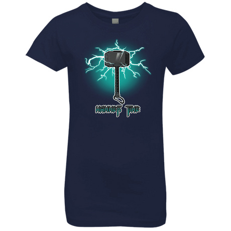 T-Shirts Midnight Navy / YXS Hammer Time Girls Premium T-Shirt