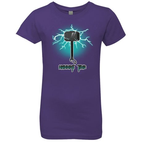 T-Shirts Purple Rush / YXS Hammer Time Girls Premium T-Shirt