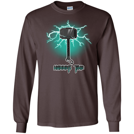 T-Shirts Dark Chocolate / S Hammer Time Men's Long Sleeve T-Shirt