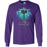 T-Shirts Purple / S Hammer Time Men's Long Sleeve T-Shirt
