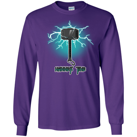 T-Shirts Purple / S Hammer Time Men's Long Sleeve T-Shirt