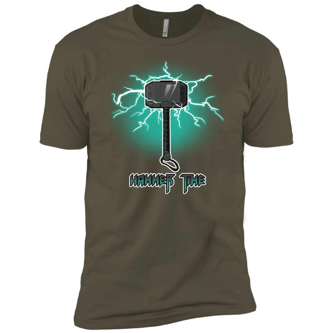 T-Shirts Military Green / X-Small Hammer Time Men's Premium T-Shirt