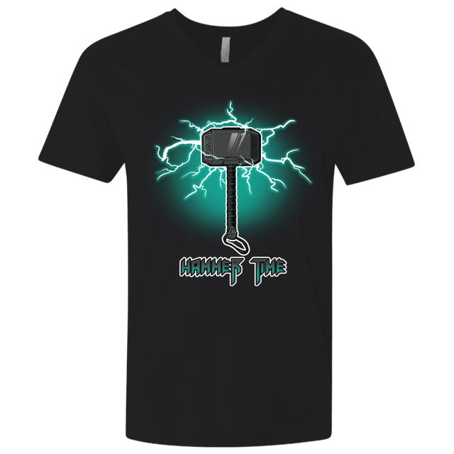 T-Shirts Black / X-Small Hammer Time Men's Premium V-Neck
