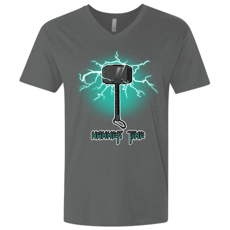T-Shirts Heavy Metal / X-Small Hammer Time Men's Premium V-Neck