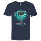 T-Shirts Midnight Navy / X-Small Hammer Time Men's Premium V-Neck