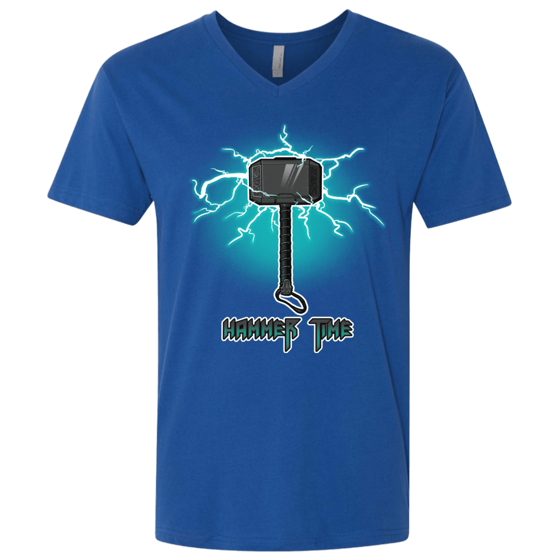 T-Shirts Royal / X-Small Hammer Time Men's Premium V-Neck