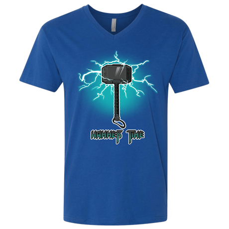 T-Shirts Royal / X-Small Hammer Time Men's Premium V-Neck