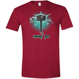 T-Shirts Cardinal Red / S Hammer Time Men's Semi-Fitted Softstyle