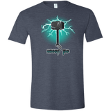 T-Shirts Heather Navy / S Hammer Time Men's Semi-Fitted Softstyle