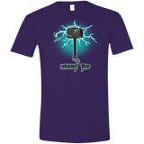 T-Shirts Purple / S Hammer Time Men's Semi-Fitted Softstyle