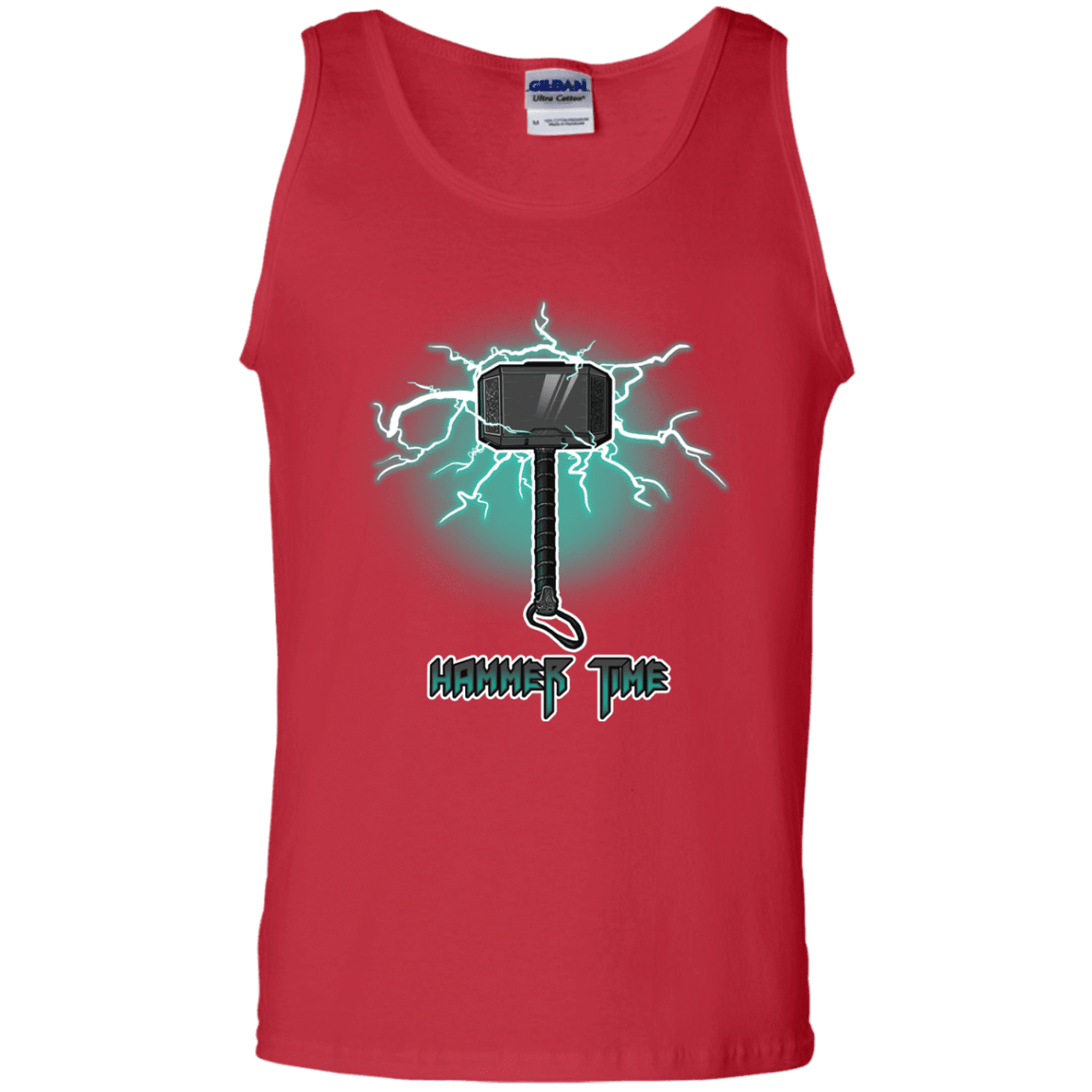 T-Shirts Red / S Hammer Time Men's Tank Top