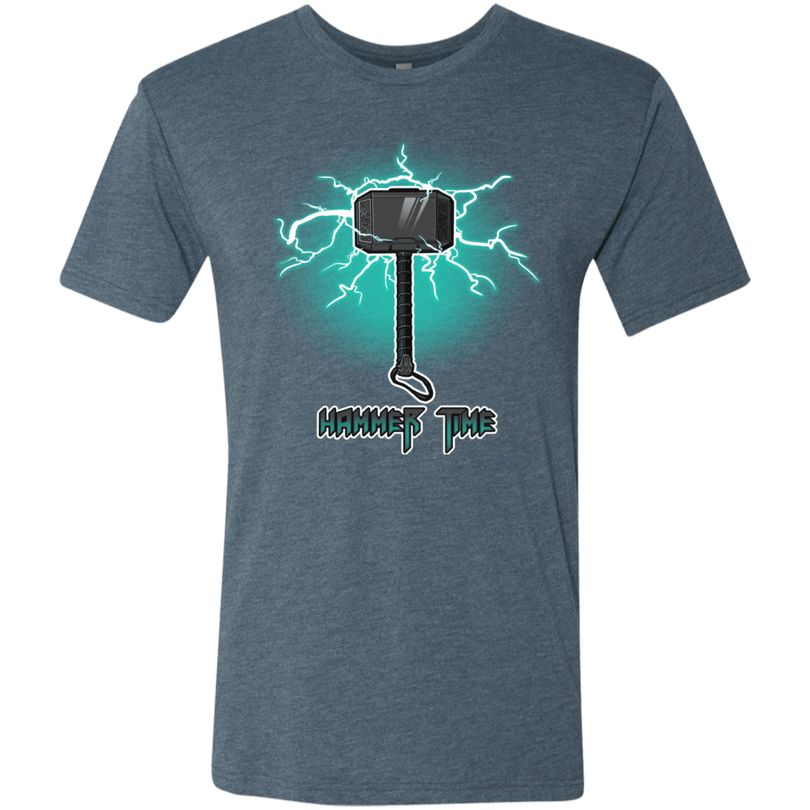 T-Shirts Indigo / S Hammer Time Men's Triblend T-Shirt