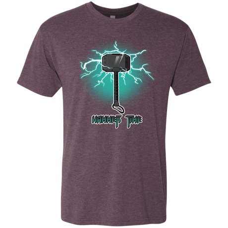 T-Shirts Vintage Purple / S Hammer Time Men's Triblend T-Shirt
