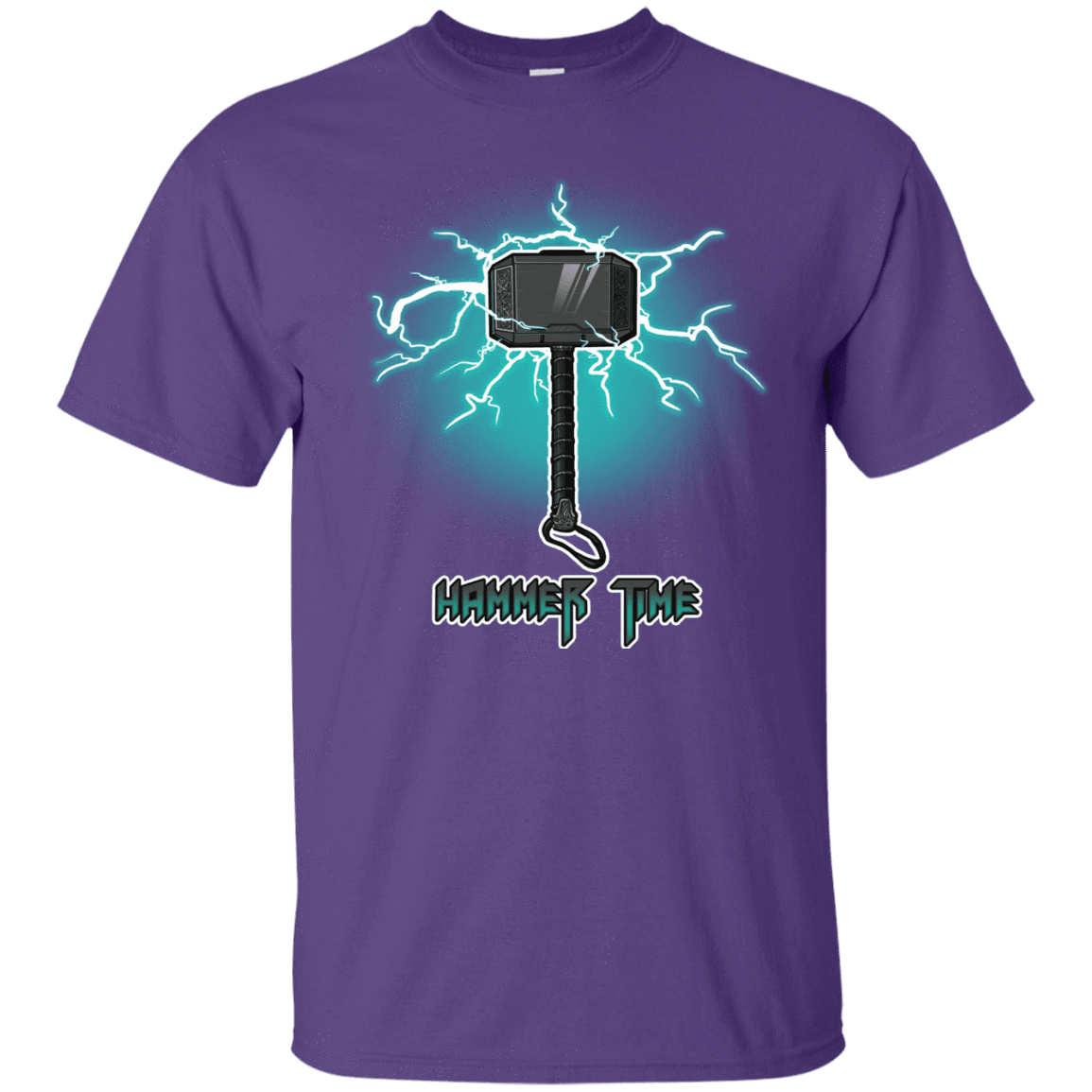 T-Shirts Purple / S Hammer Time T-Shirt