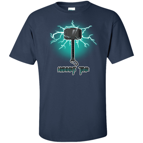 T-Shirts Navy / XLT Hammer Time Tall T-Shirt
