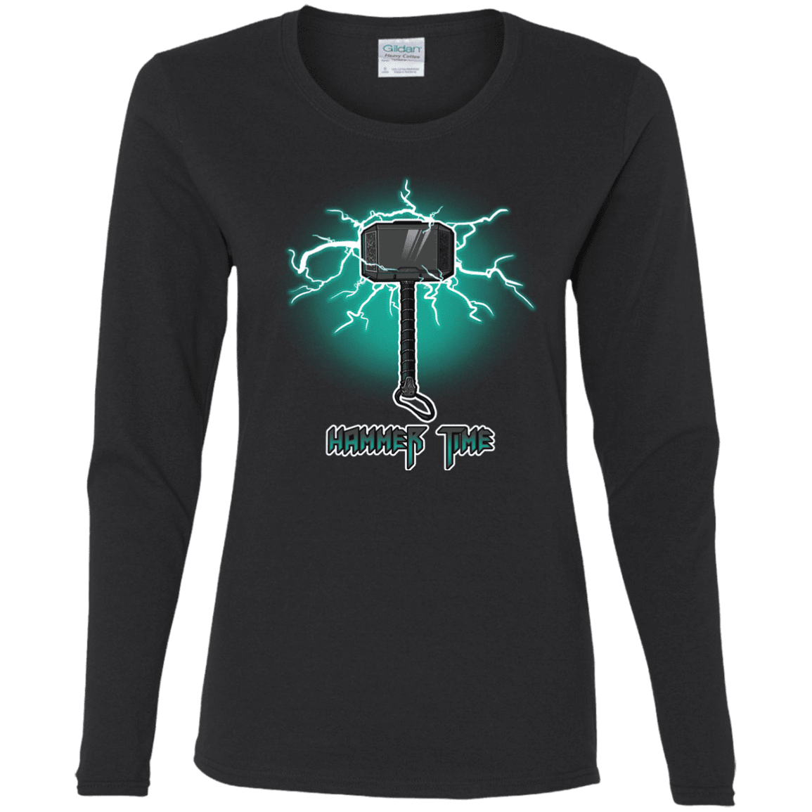 T-Shirts Black / S Hammer Time Women's Long Sleeve T-Shirt