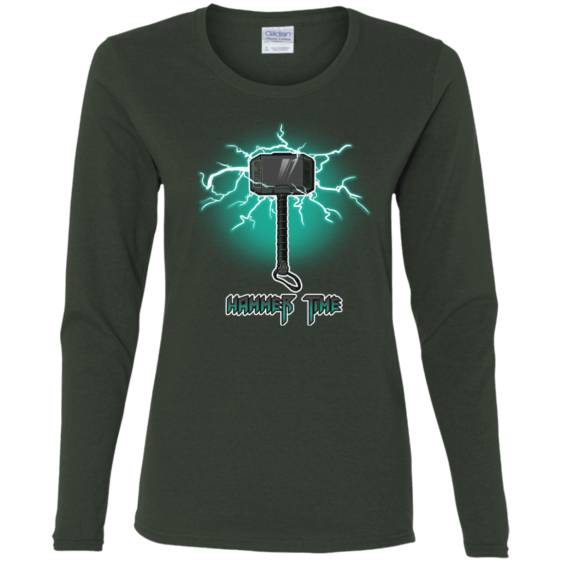 T-Shirts Forest / S Hammer Time Women's Long Sleeve T-Shirt