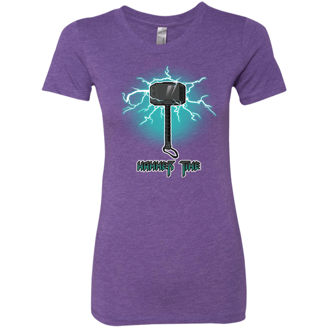 T-Shirts Purple Rush / S Hammer Time Women's Triblend T-Shirt