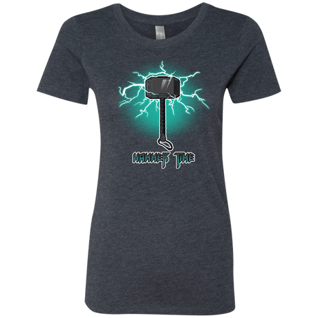 T-Shirts Vintage Navy / S Hammer Time Women's Triblend T-Shirt