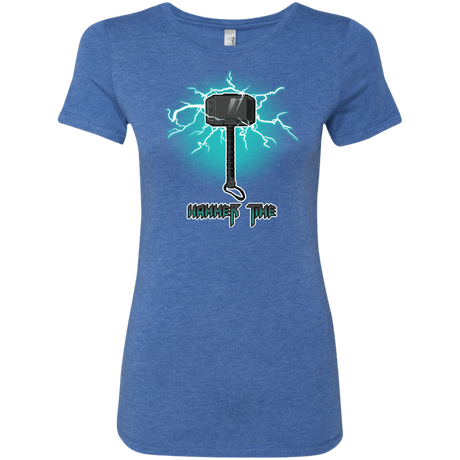 T-Shirts Vintage Royal / S Hammer Time Women's Triblend T-Shirt