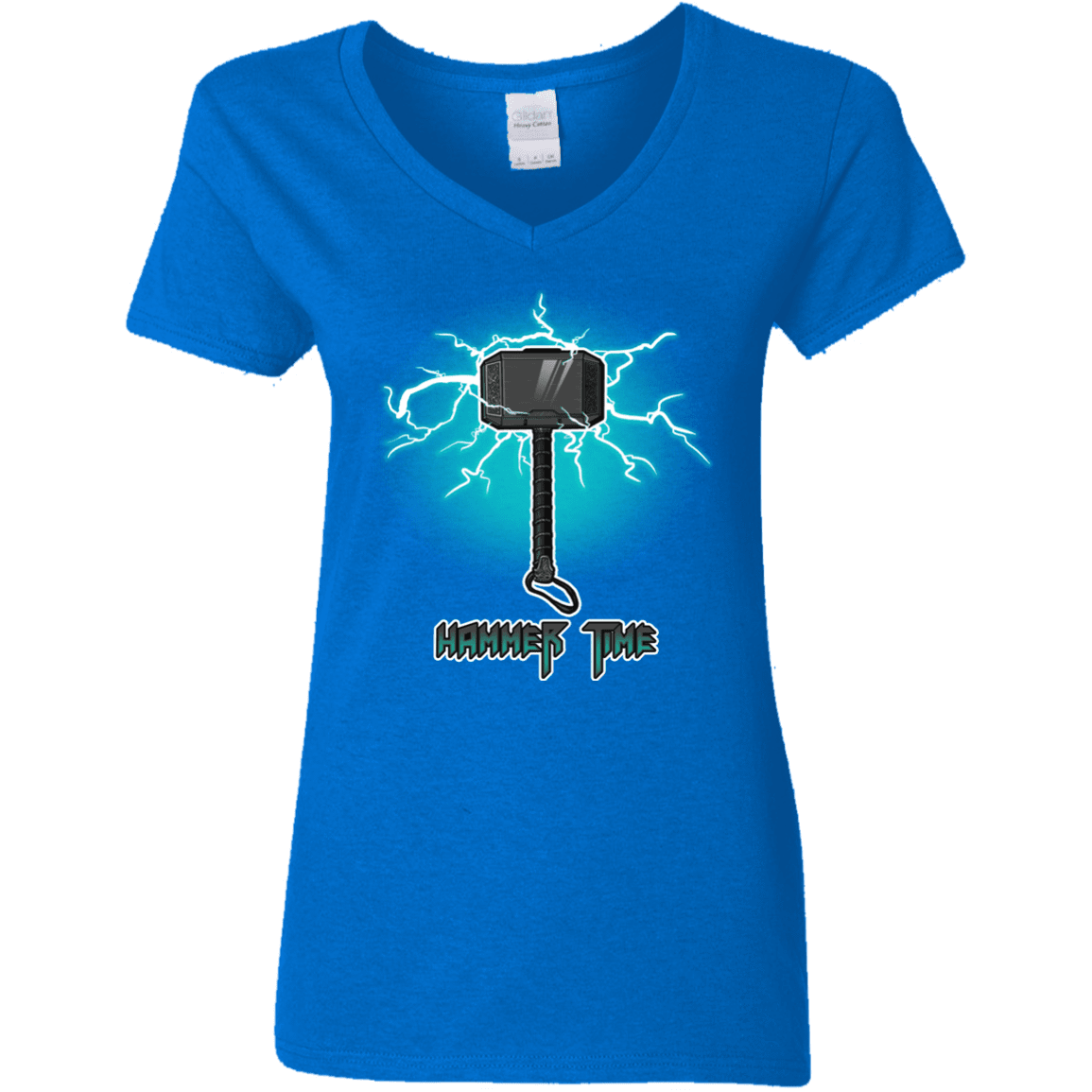 T-Shirts Royal / S Hammer Time Women's V-Neck T-Shirt